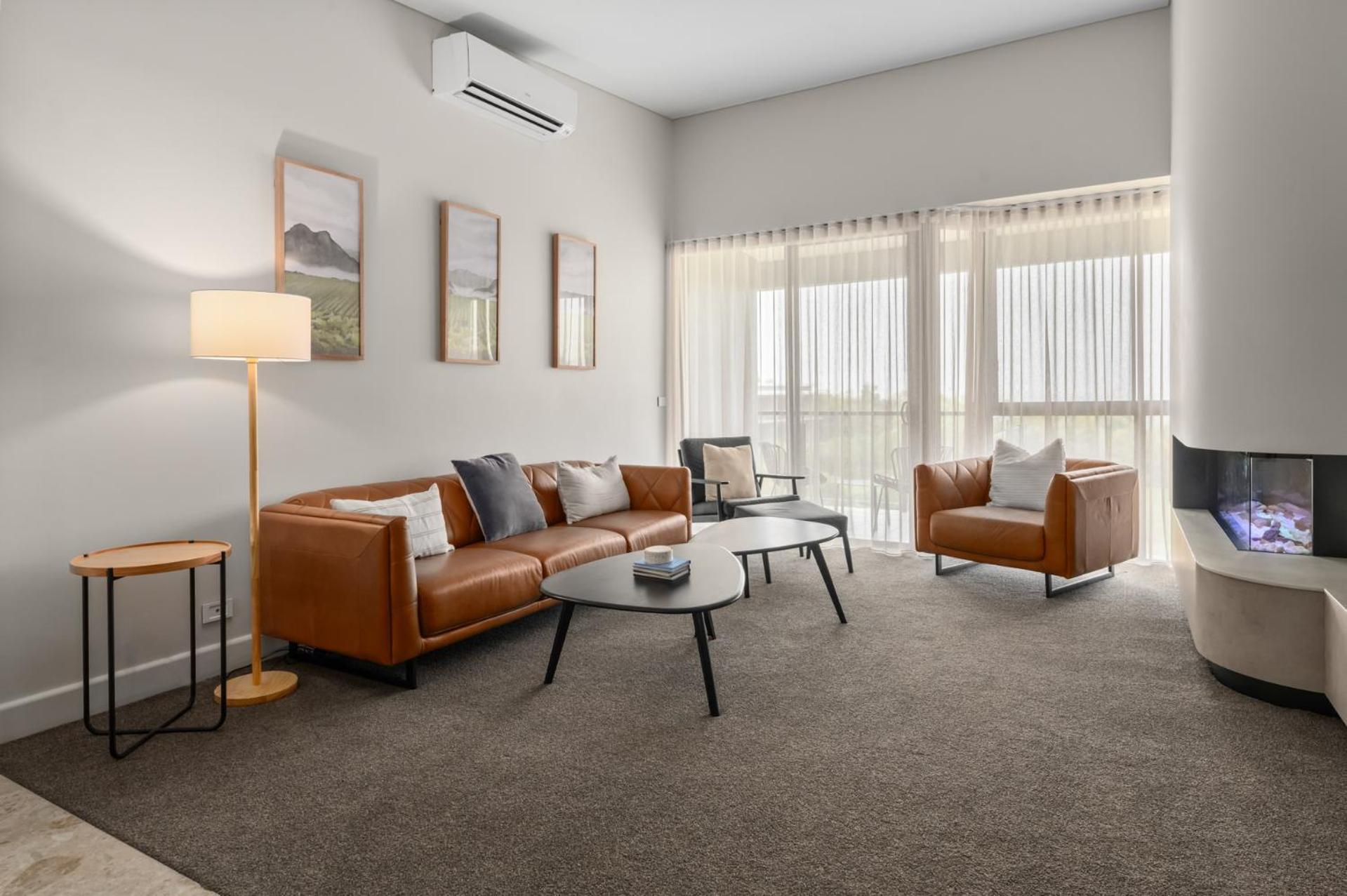 Balgownie Estate Yarra Valley Yarra Glen Esterno foto A living room in a typical apartment